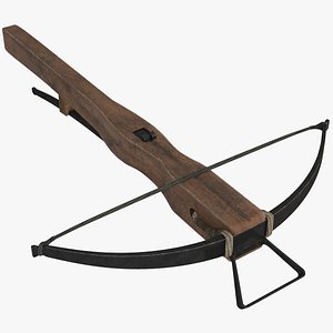 3D medieval crossbow weapons