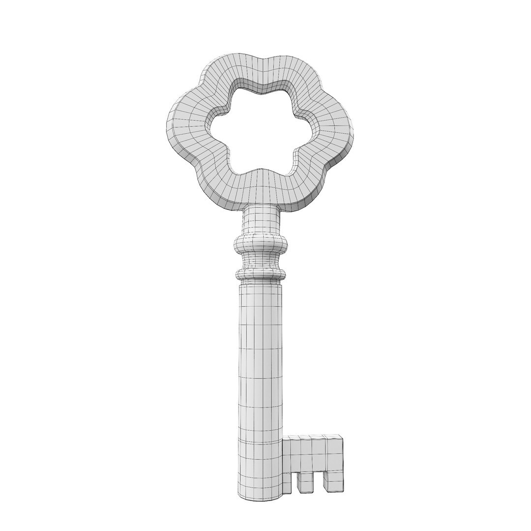 3D Key Old Grungy 3d Model Model - TurboSquid 1986535