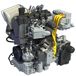 Auto Engine 3D Models for Download | TurboSquid