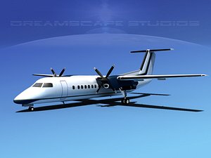 dhc-8 q300 3ds