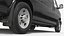 Грузовой фургон Chevrolet Express 2016, черный, упрощенный