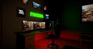gaming room model