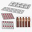 3D model Blister pack collection