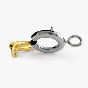 3d carabiner elements model