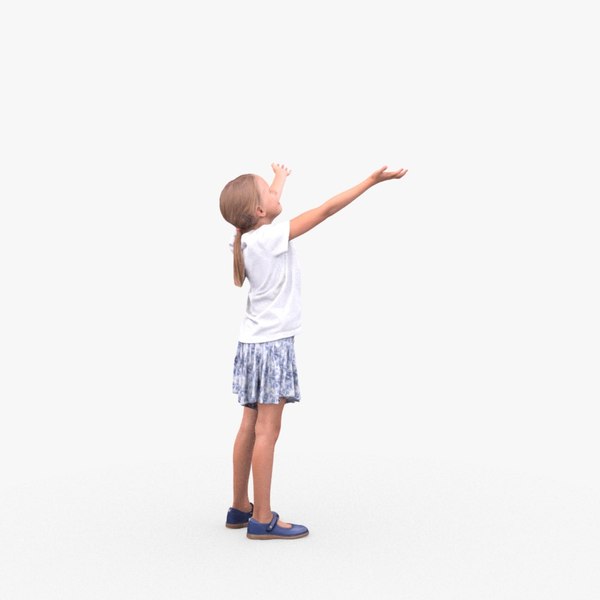 3D Peaple 3D Scan Lilly12 model