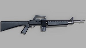 M16 BB Gun 3D model