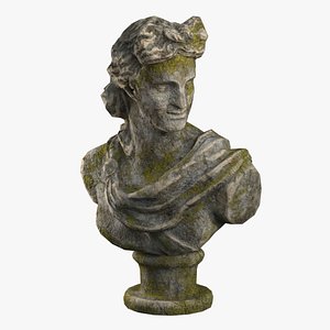 bust apollo 3D model