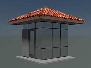 3D Security booth 24u07