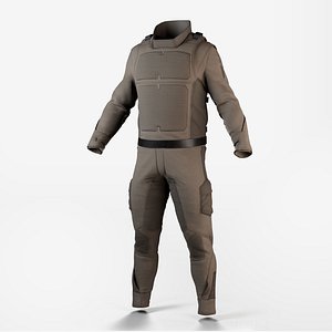 Dune Costume 3D model