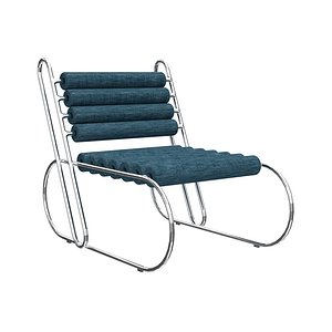 BlueWave Chair 3D model