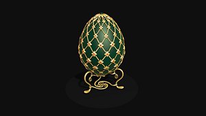 3D Egg FABERGE R7 model