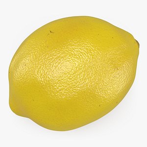 3D model Yellow Lemon