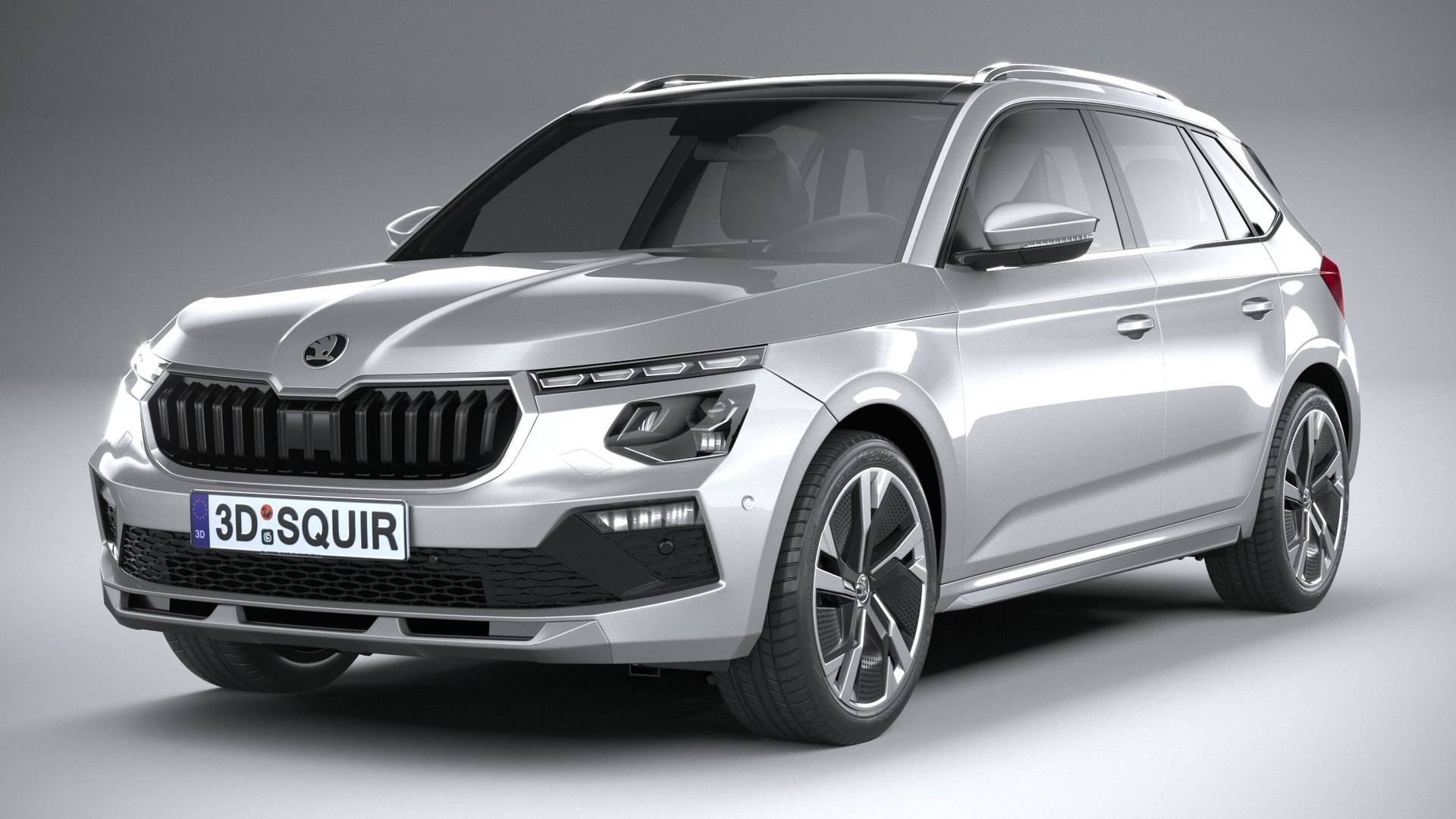 Skoda Kamiq 2024 3D Model - TurboSquid 2125737