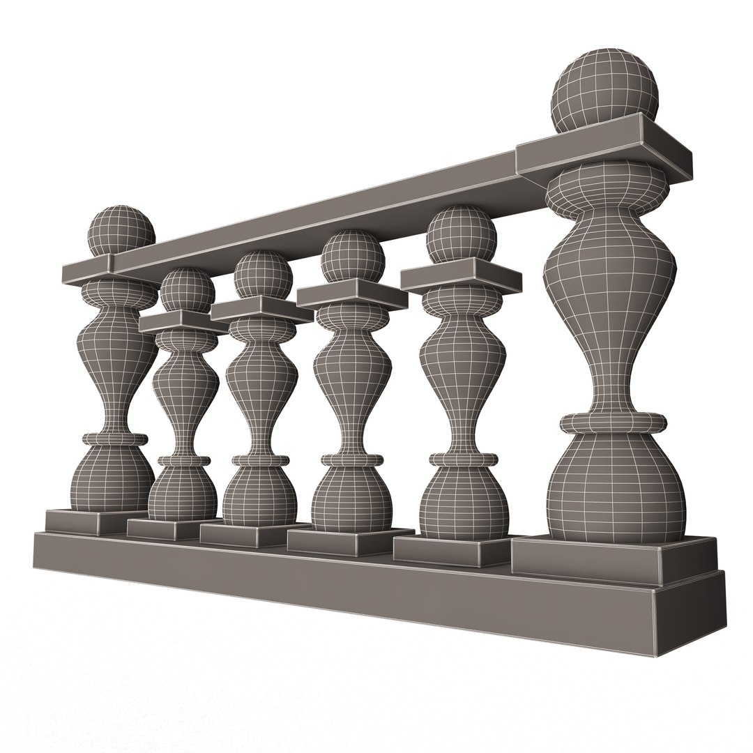 Baluster 05 3D Model - TurboSquid 1849062