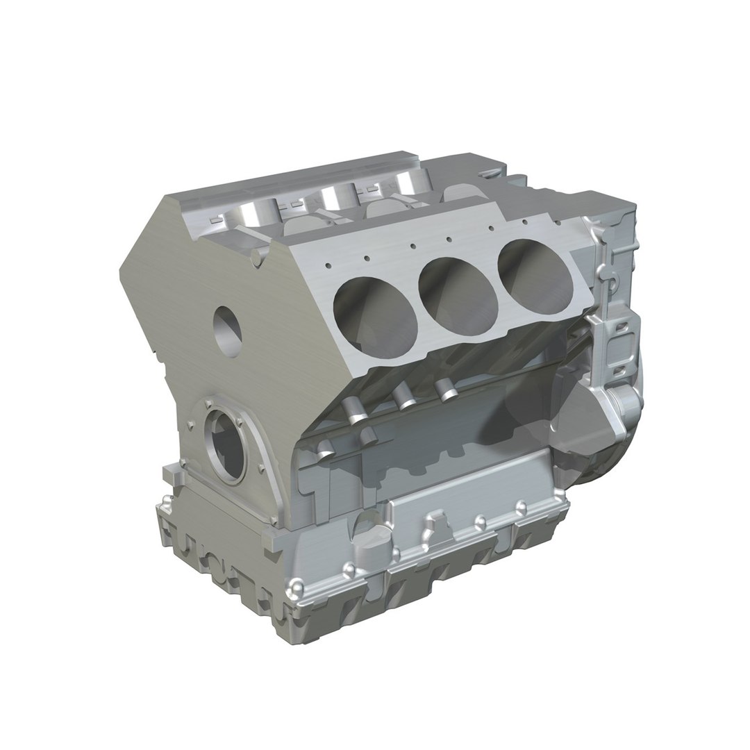 3d 3ds Diesel Engine Parts