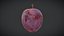 Fruit Japanese plum Low Poly