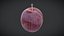 Fruit Japanese plum Low Poly