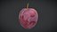 Fruit Japanese plum Low Poly