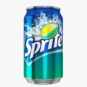 Sprite Drink Aluminium Can