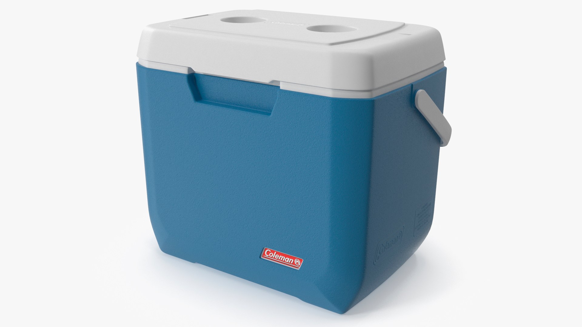28 QT Portable Cooler Coleman Xtreme Blue 3D model preview