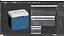 28 QT Portable Cooler Coleman Xtreme Blue
