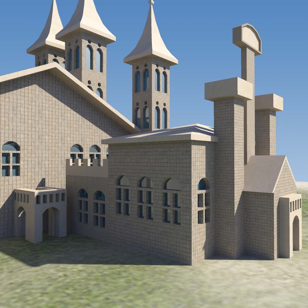 3d Model Castle Versions
