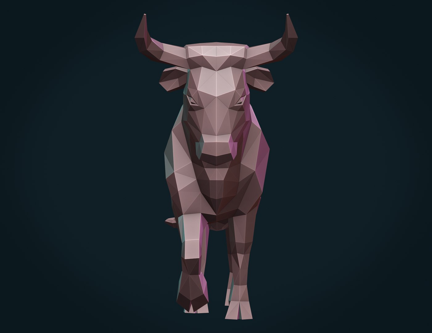 Bull Sculpture 3D Model - TurboSquid 1691458