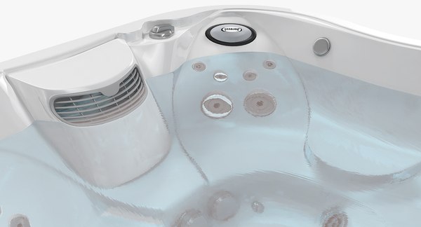 Jacuzzi J-335 Person Hot Tub 3D Model - TurboSquid 1434283