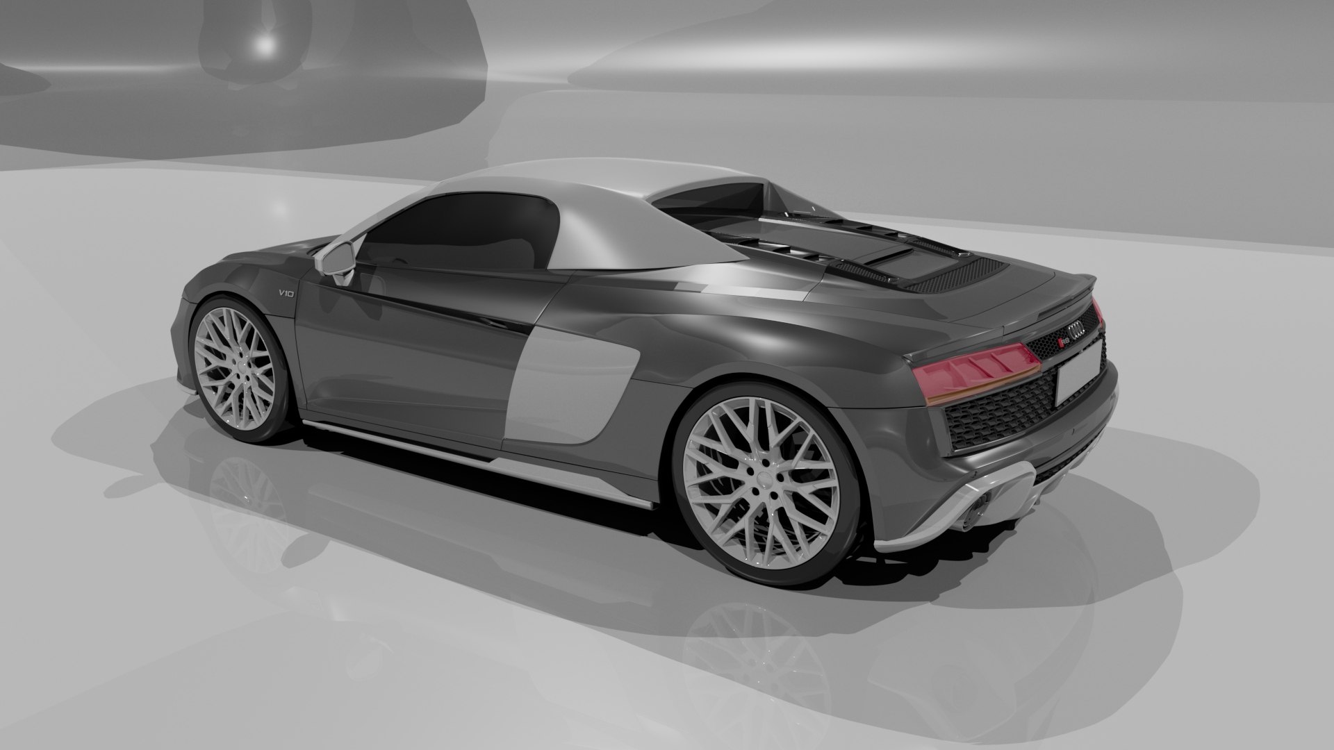 3D Audi R8 Spyder 2019 - TurboSquid 2097287