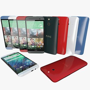 realistic htc e8 colors 3ds