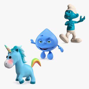 Rigged Cartoon Characters Collection