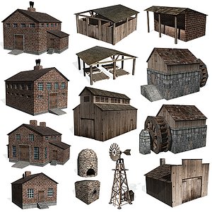 3ds historical buildings farms
