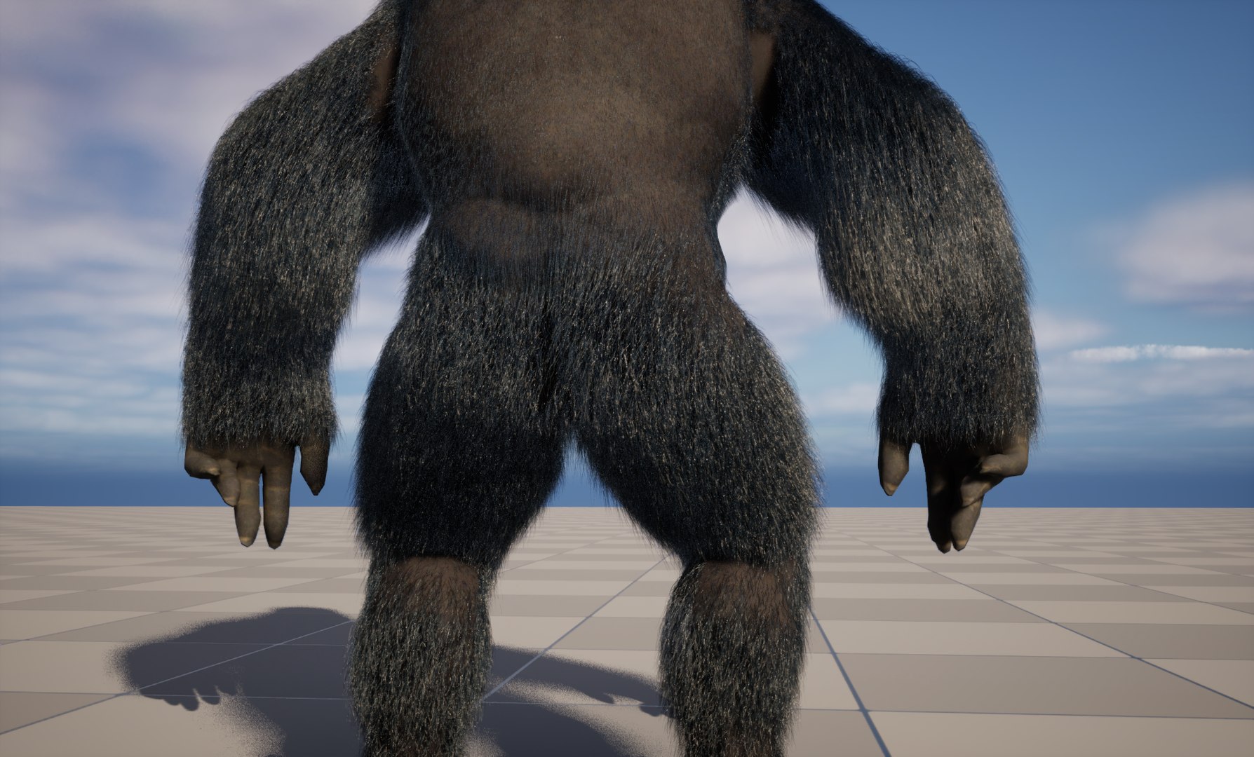 UE5 Gorilla Rigged Fur model https://p.turbosquid.com/ts-thumb/Bv/jnITDk/kb/highresscreenshot00008/png/1748078640/1920x1080/fit_q87/b27d91b38cb951494a3387d3ca47700f03542b69/highresscreenshot00008.jpg
