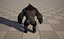 UE5 Gorilla Rigged Fur
