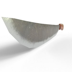 3D worn machete model