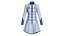 Girls Tactical Zip-Up Ruffled Mini Dress