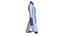 Girls Tactical Zip-Up Ruffled Mini Dress