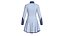 Girls Tactical Zip-Up Ruffled Mini Dress