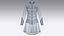Girls Tactical Zip-Up Ruffled Mini Dress