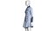 Girls Tactical Zip-Up Ruffled Mini Dress