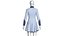 Girls Tactical Zip-Up Ruffled Mini Dress