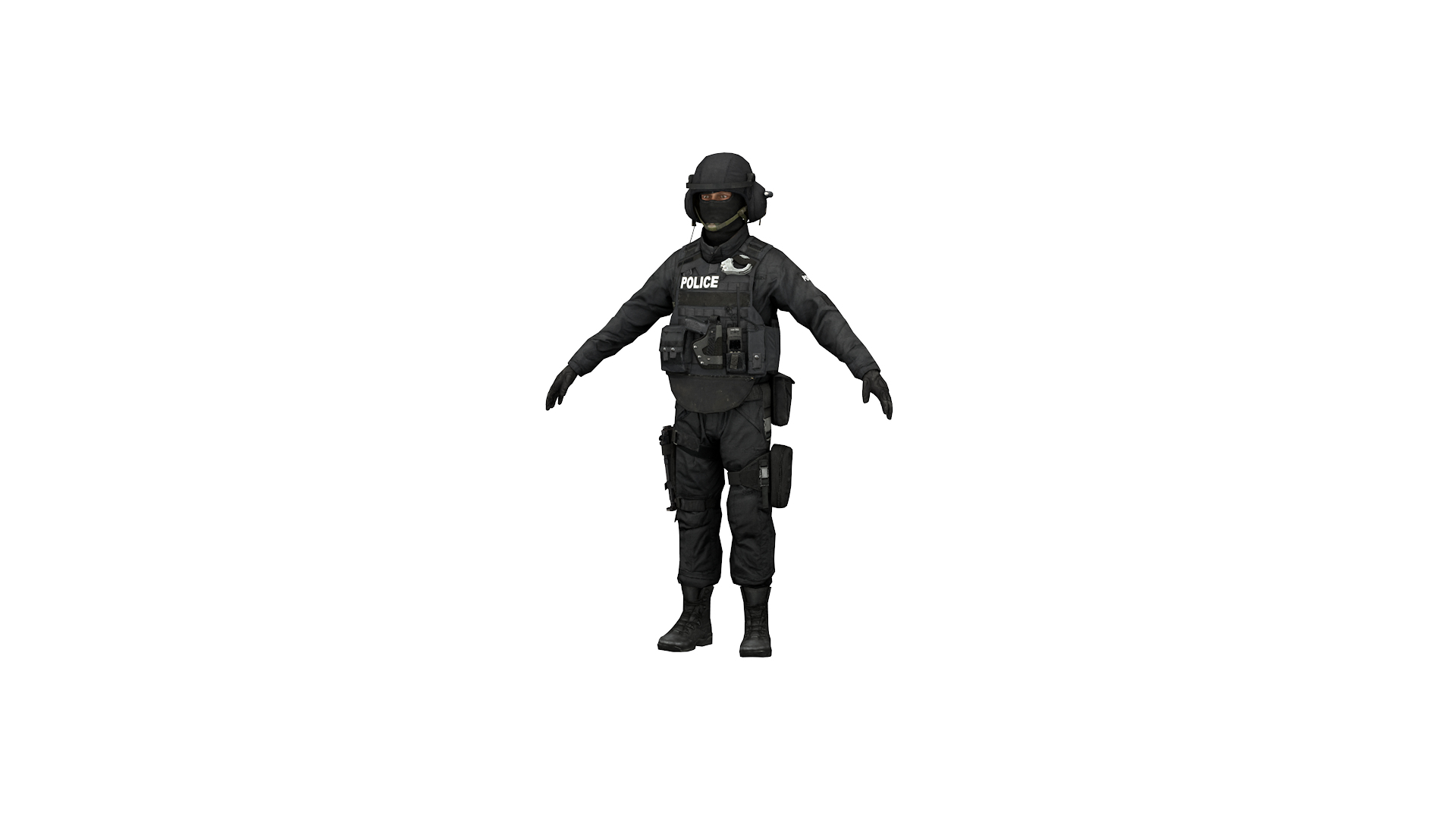 3D Model Police - TurboSquid 1837888
