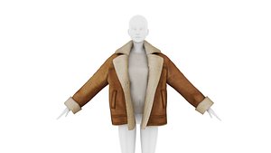 Winter Jacket 3D model