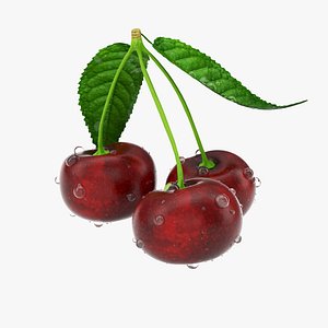 Photorealistic Cherries