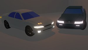 Drift sedan car pack