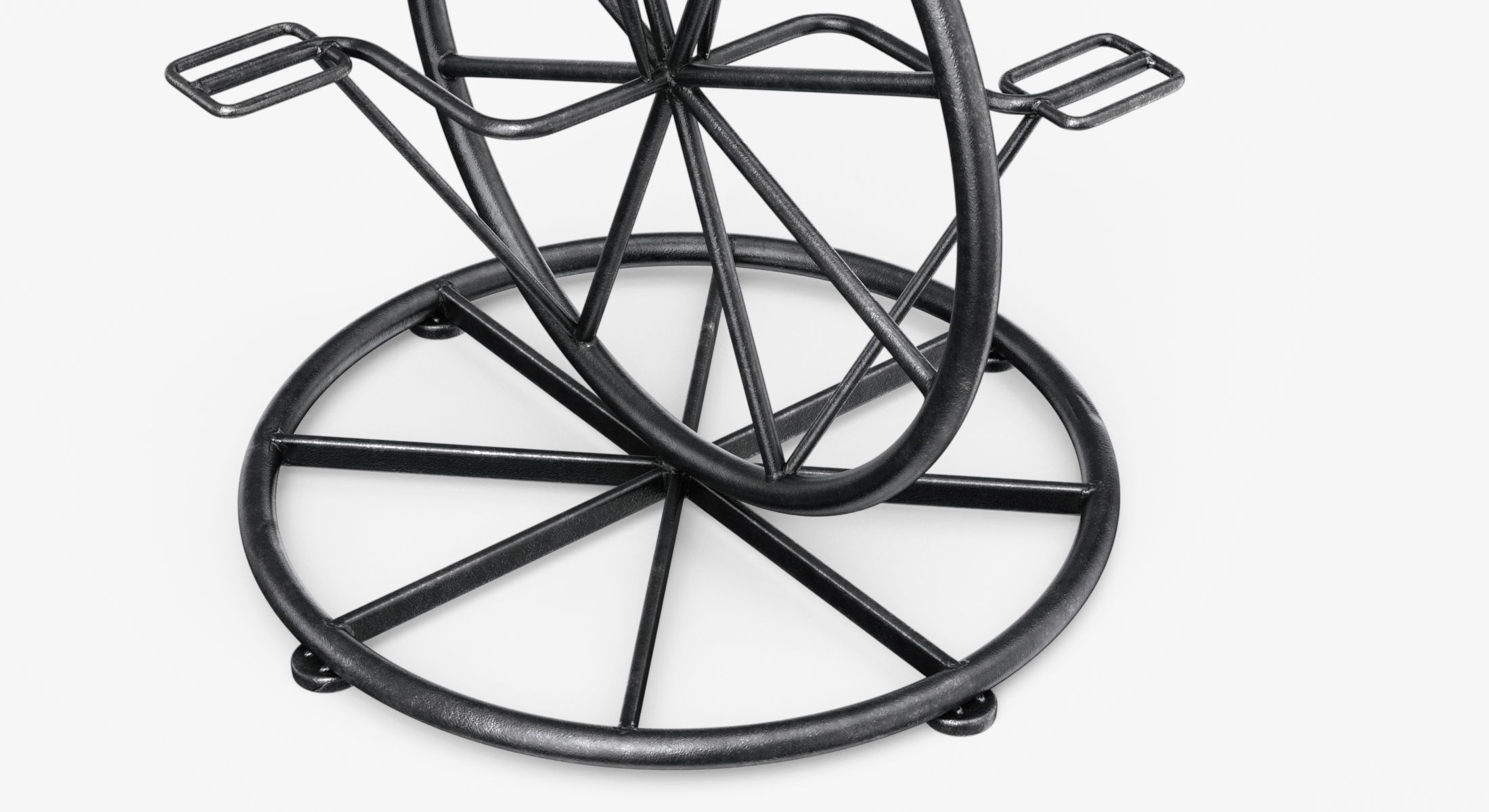 3D bicycle wheel bar stool model TurboSquid 1326487