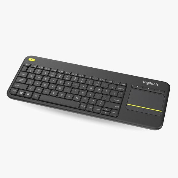 Logitech Keyboard K400 Black 3D model TurboSquid 1912229