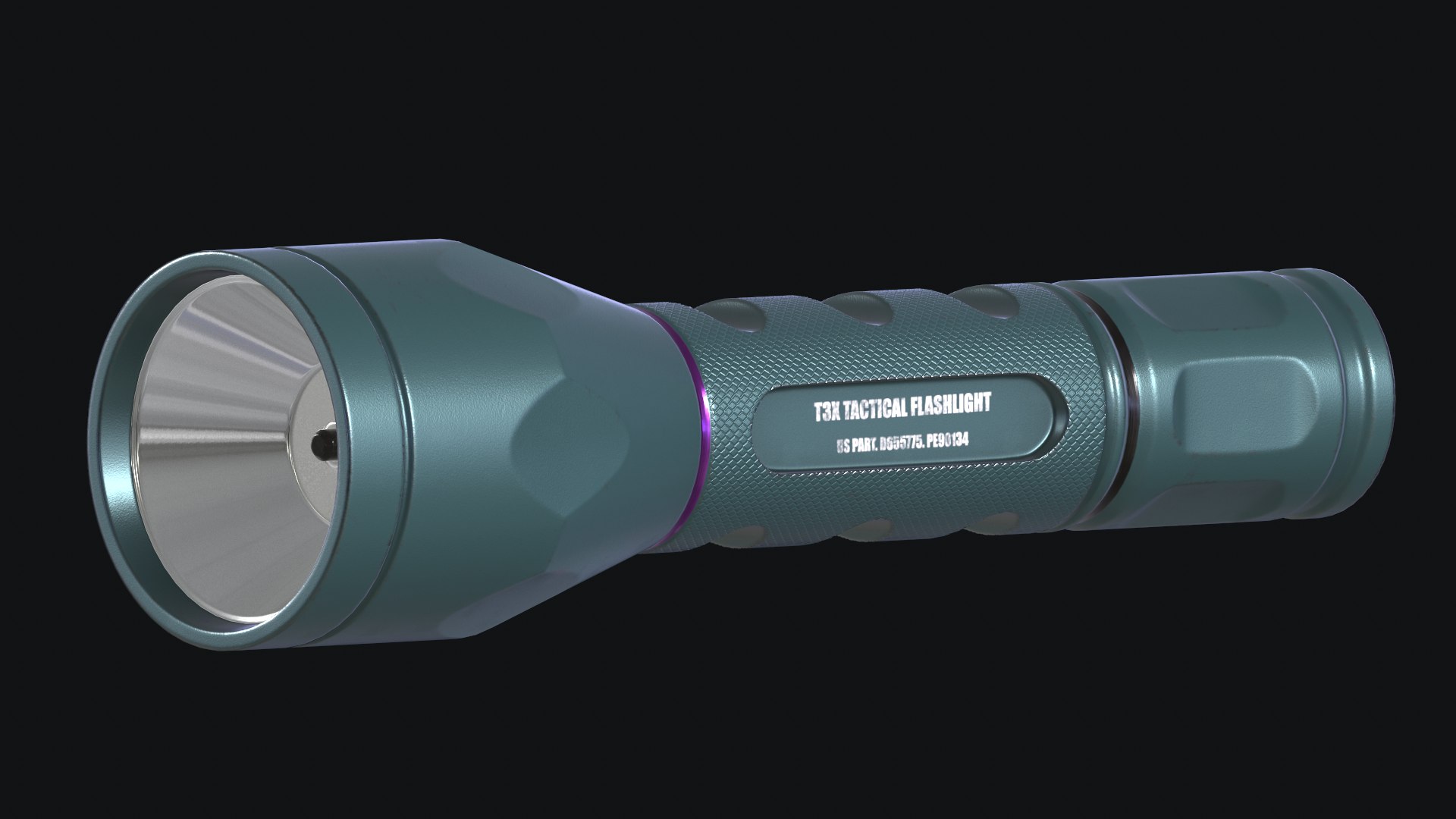 Tactical Flashlight Game Ready 3D Model - TurboSquid 2011508