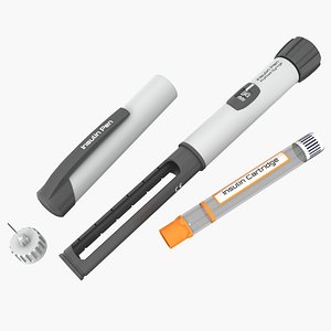 Insulin Pen 3D Models for Download | TurboSquid