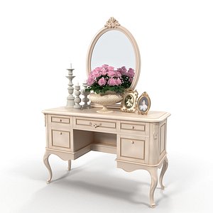 decorative set table 3d model